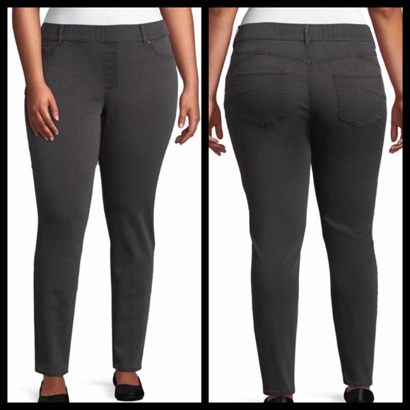 st john's bay pull on jeans